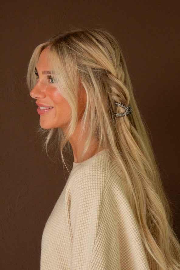 Gunmetal Claw Clip