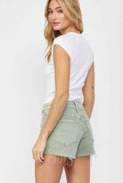 High Rise Vintage Denim Shorts