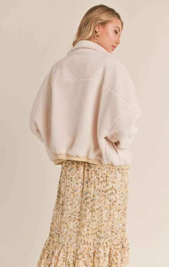 Patty Fleece Zip Front Jacket
