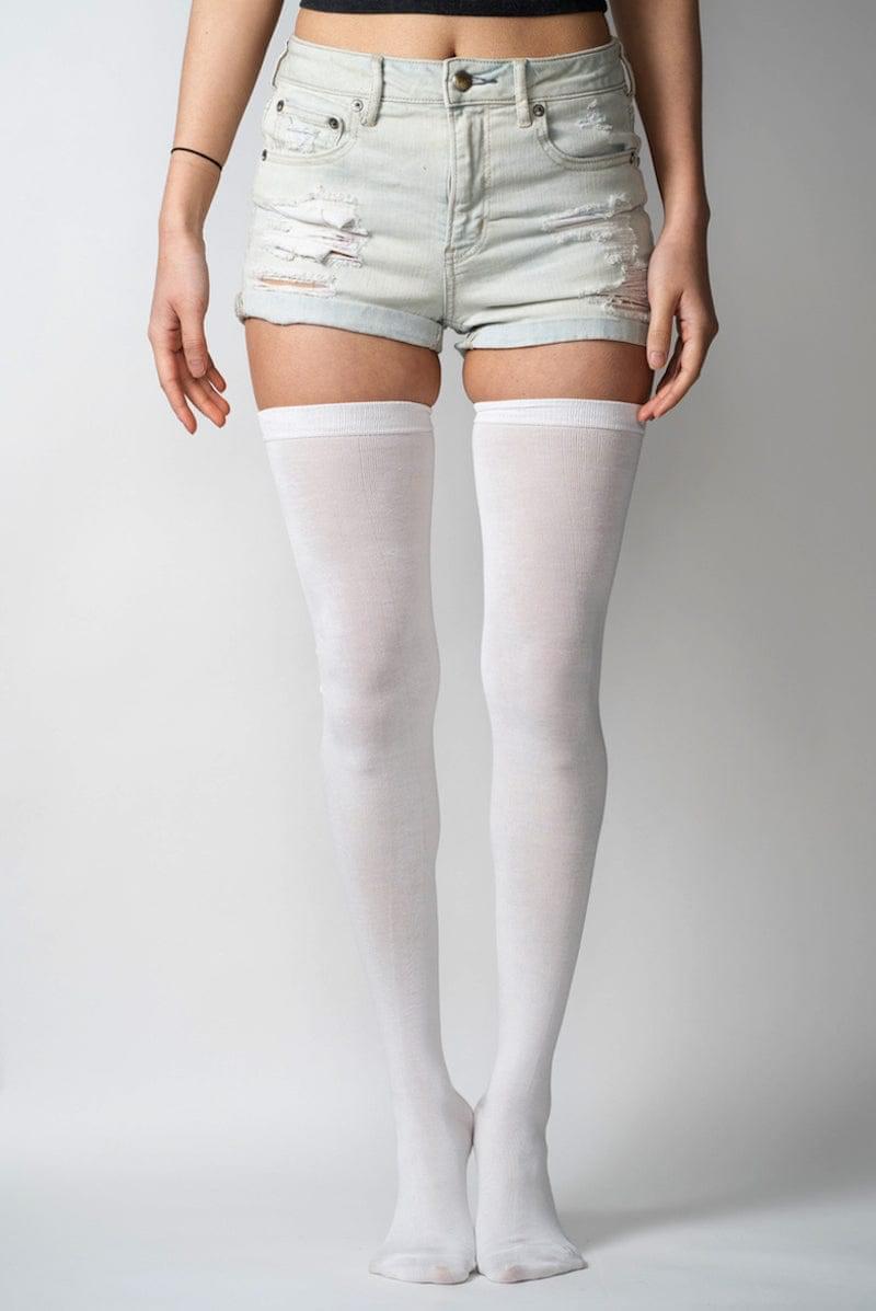 Extra Long Thigh High Socks Love Classic