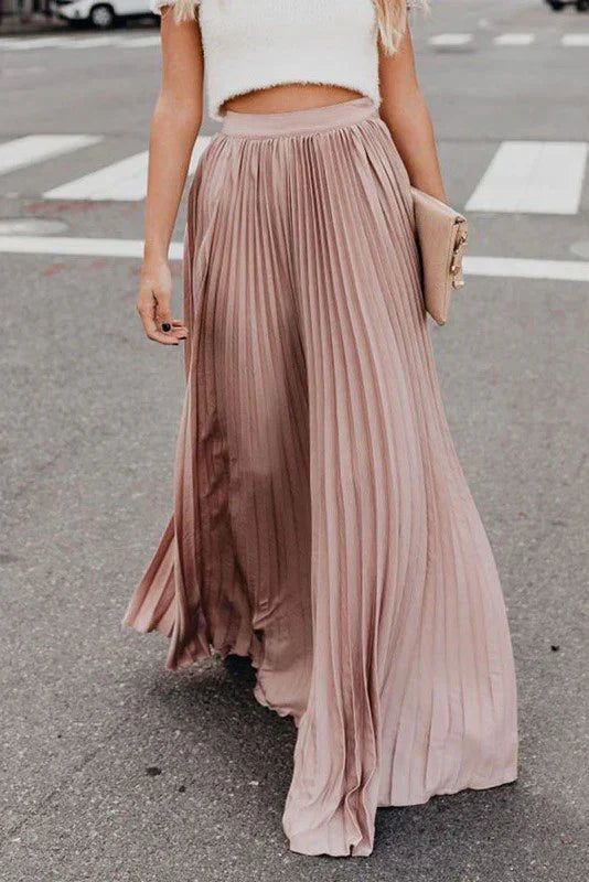 Why the Pleated Maxi Skirt Belongs in Every Woman’s Summer Wardrobe