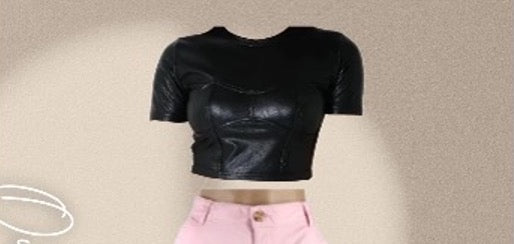 How to Style our Bustier Finley Pu Crop Top