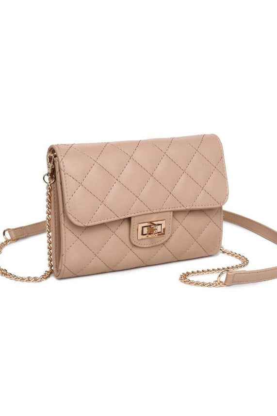Winona Quilted Multi-Compartment Crossbody