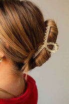 Queen Anne's Lace Claw Clip