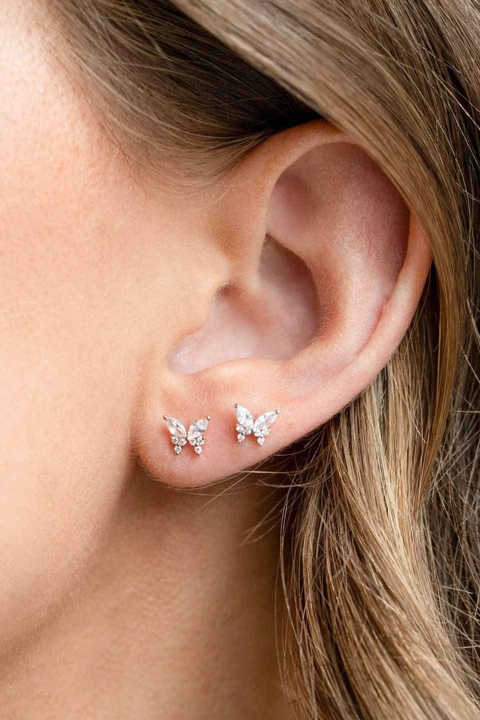 Remember Me Butterfly Studs