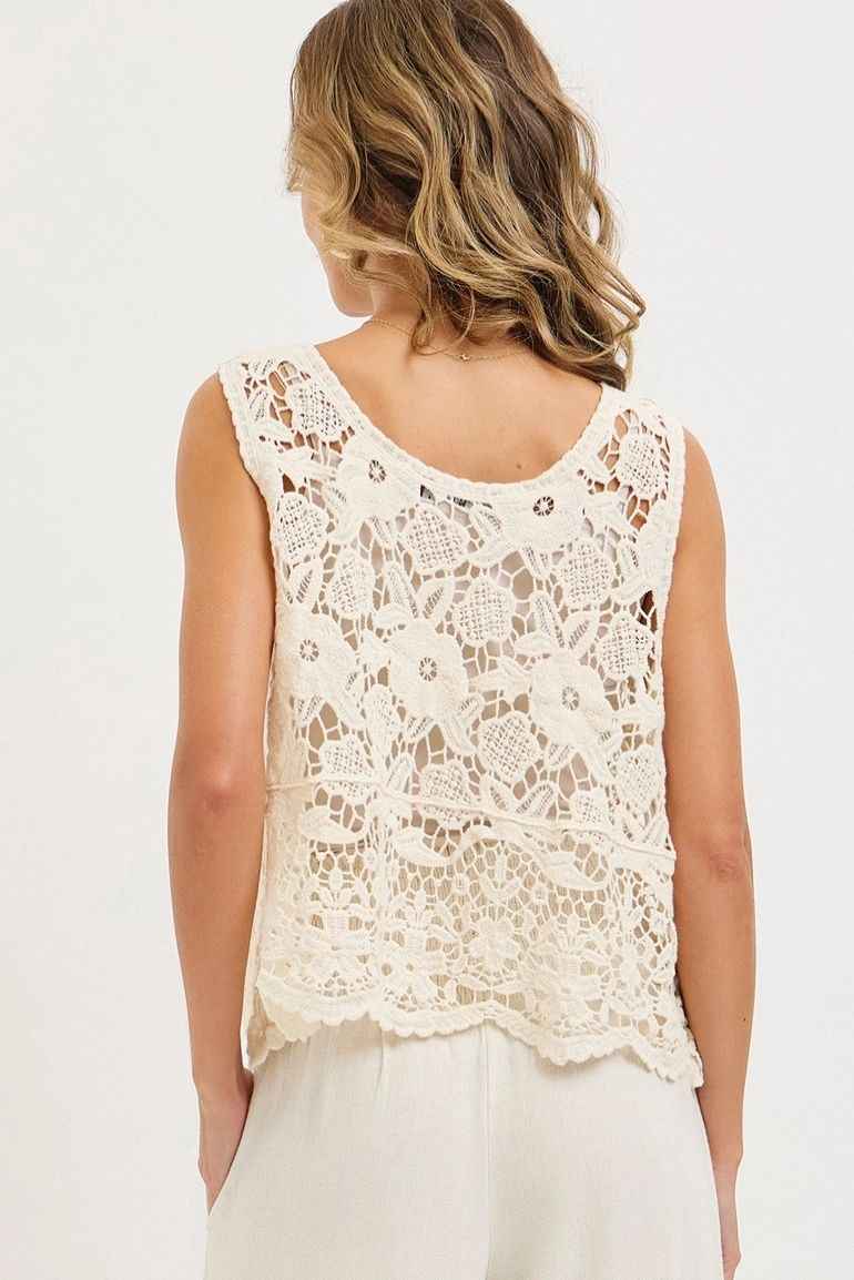 Crochet Lace Tank Top