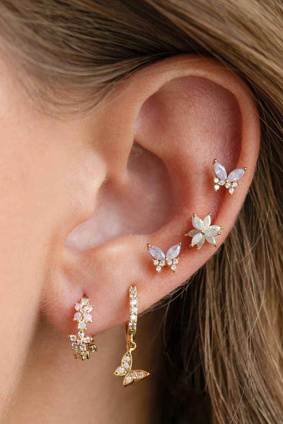 Remember Me Butterfly Studs