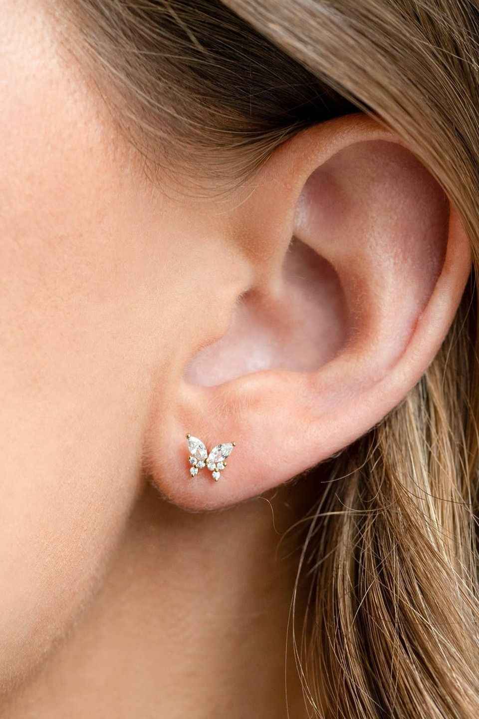 Remember Me Butterfly Studs