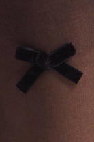 Velvet Bow Pearl Tight in Black 3