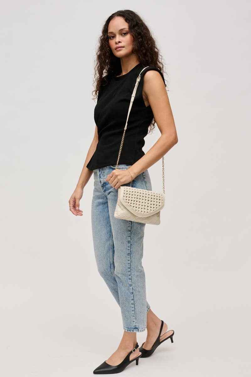 Emma Woven Crossbody