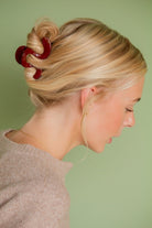 Swirl Claw Clip - Love Classic