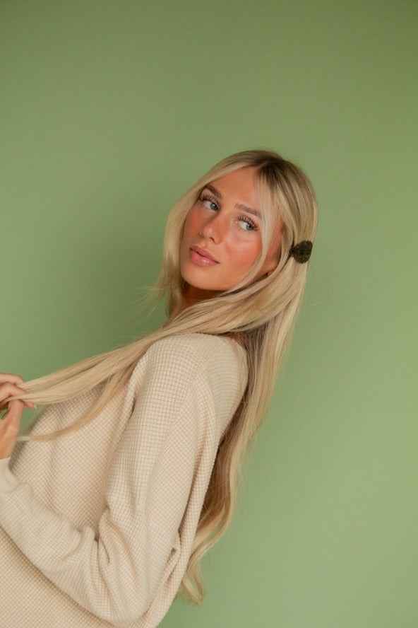 Ornate Bronze Barrette