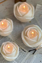 Blooming Rose Candle