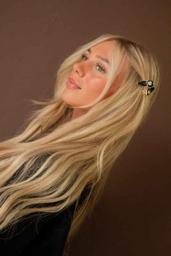 Moody Rose Clips 2-pack