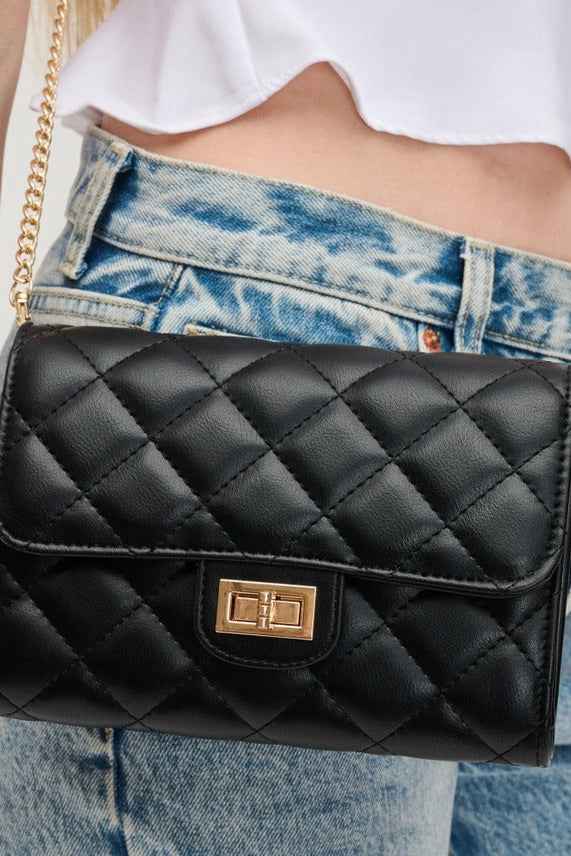 Winona Quilted Multi-Compartment Crossbody