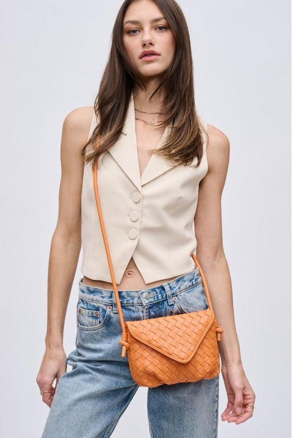 Kylo Woven Crossbody Orange