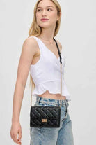 Winona Quilted Multi-Compartment Crossbody