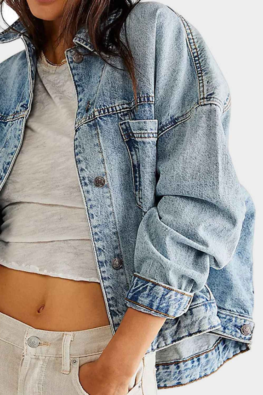 Long Sleeve Denim Jacket