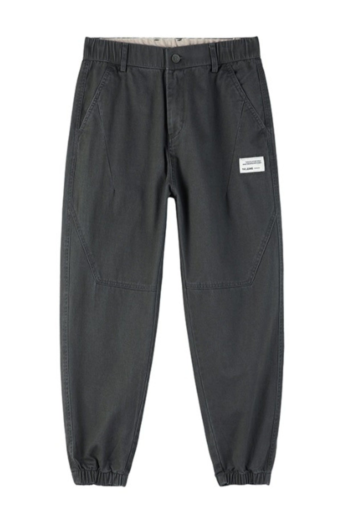 Loose Fit Drawstring Joggers Dark Gray - Love Classic 3