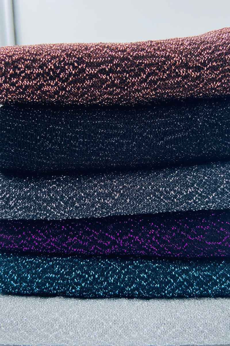 Léa Pack of 6 Pairs of Fine Glitter Socks