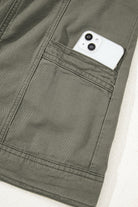 Ruffled Patchwork Denim Jacket Vest - Love Classic 6