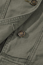 Ruffled Patchwork Denim Jacket Vest - Love Classic 13