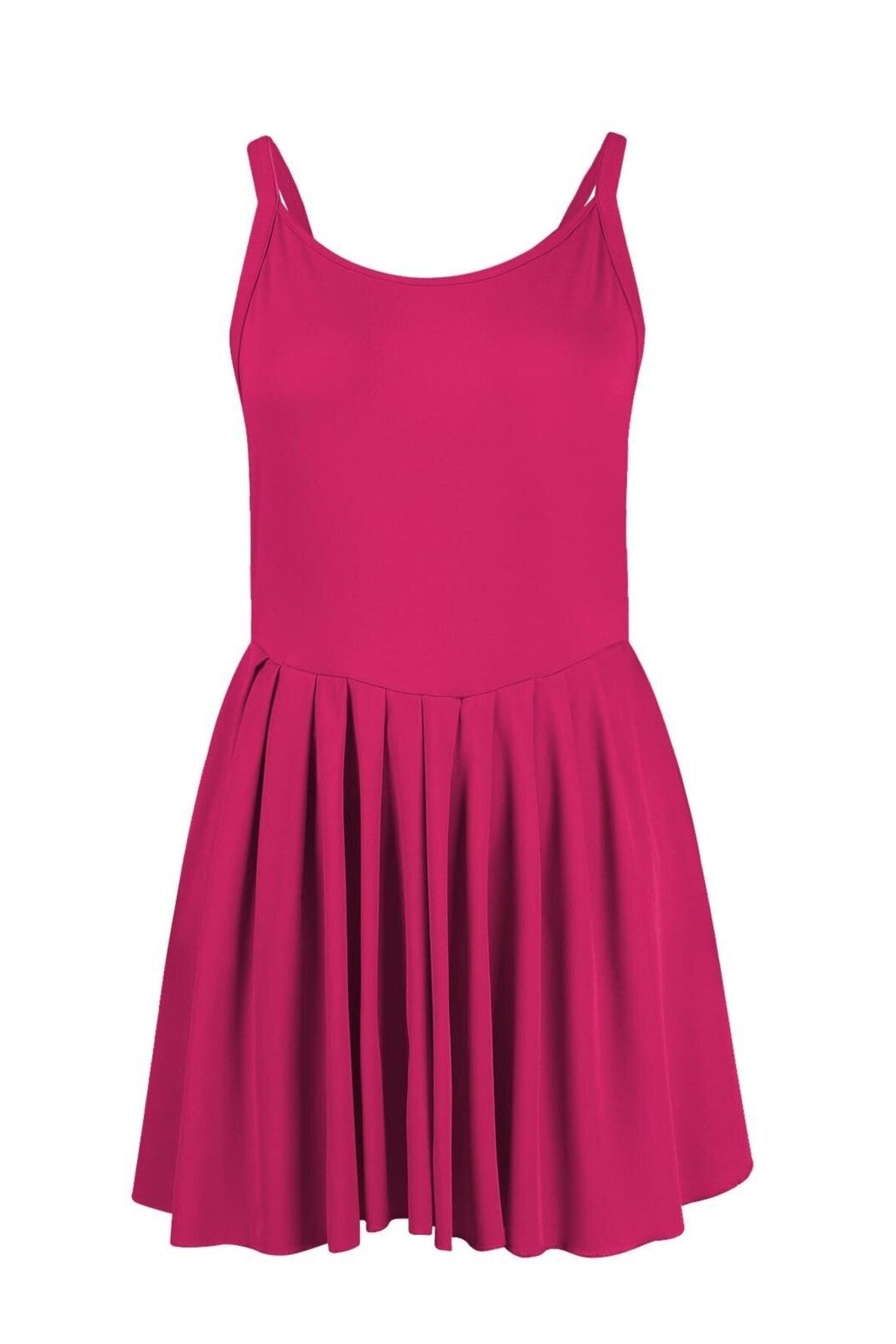 Pleated Pink Cami dress 