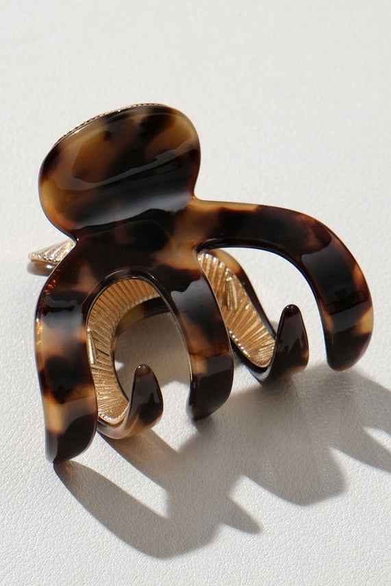 Jade Vintage | Small Octopus Metal Claw Clip