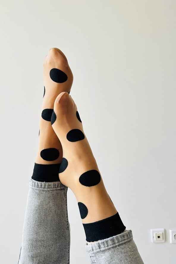 Extra Large Polka Dot Sock