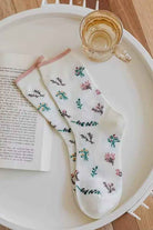 Bouquet Flower Crew Sock