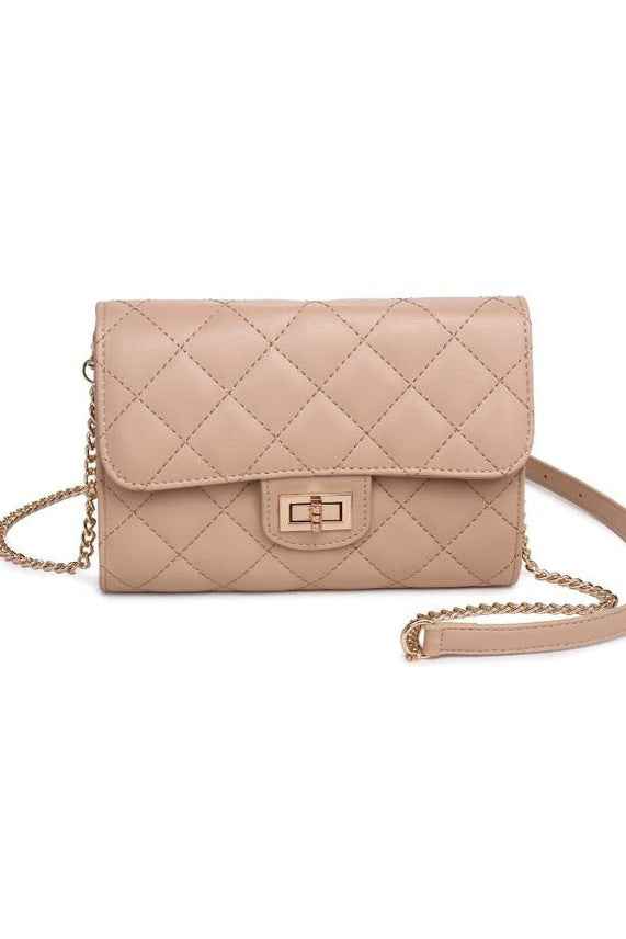 Winona Quilted Multi-Compartment Crossbody