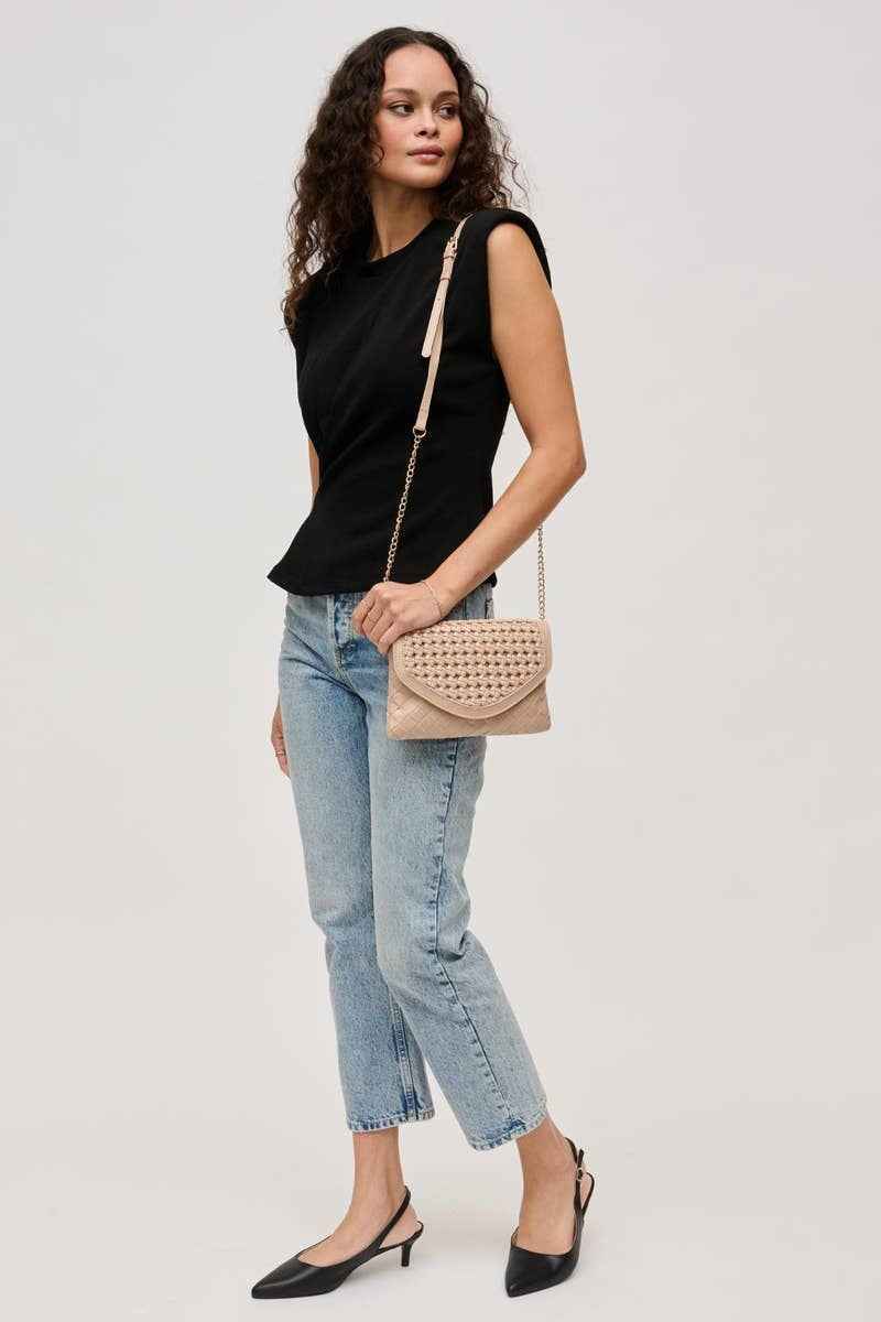 Emma Woven Crossbody