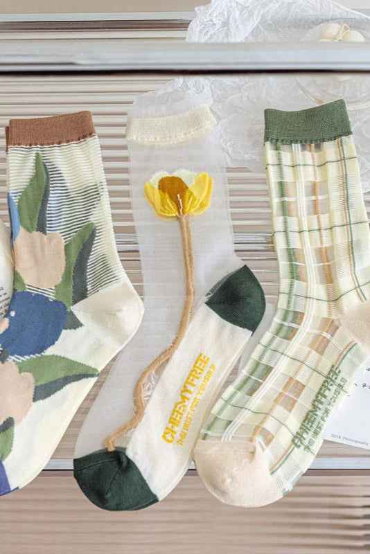 6 Pair Summer Socks